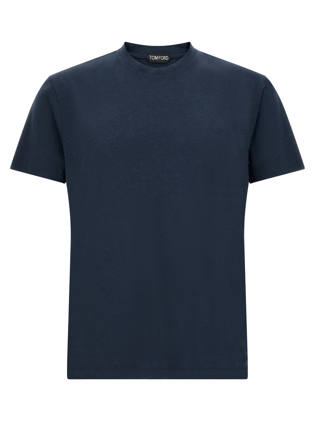 Blaues Lyocell T-Shirt