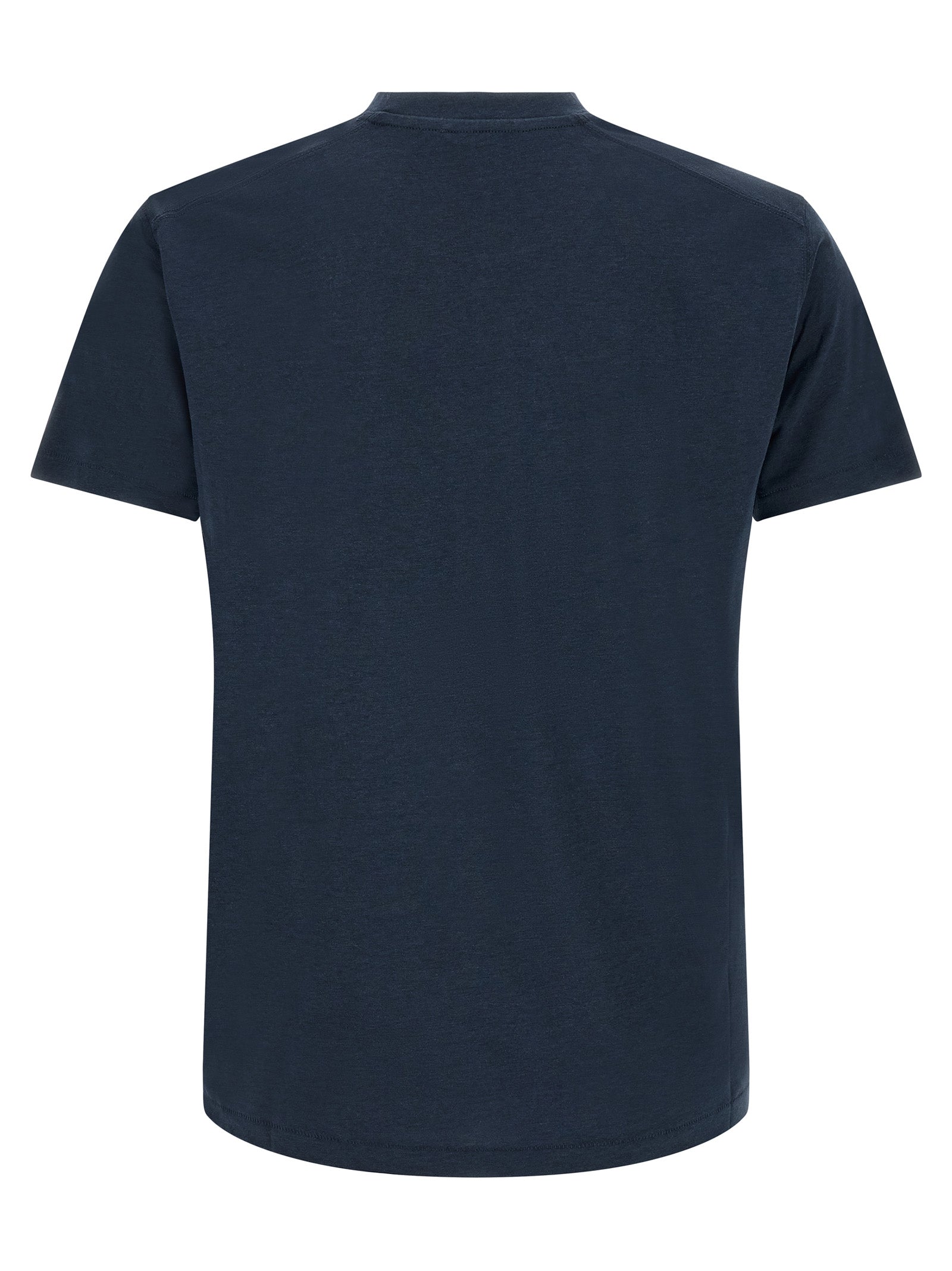 Blaues Lyocell T-Shirt