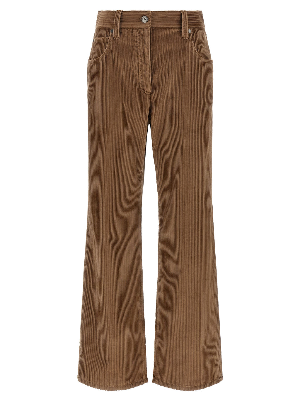 Braune Baumwollhose für die Freizeit