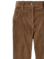 Braune Baumwollhose für die Freizeit