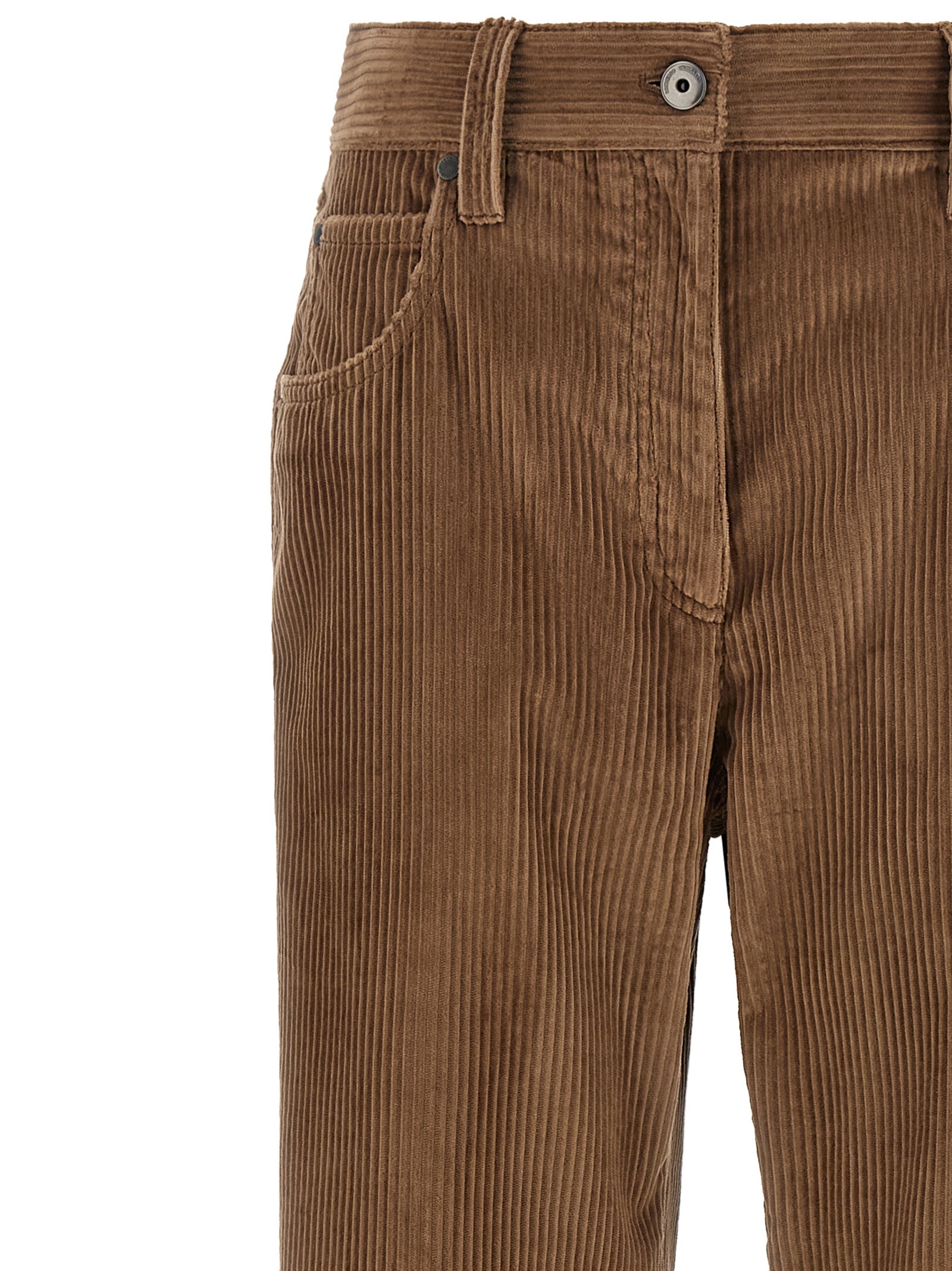 Braune Baumwollhose für die Freizeit