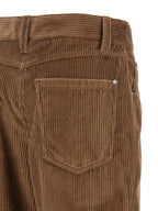Braune Baumwollhose für die Freizeit