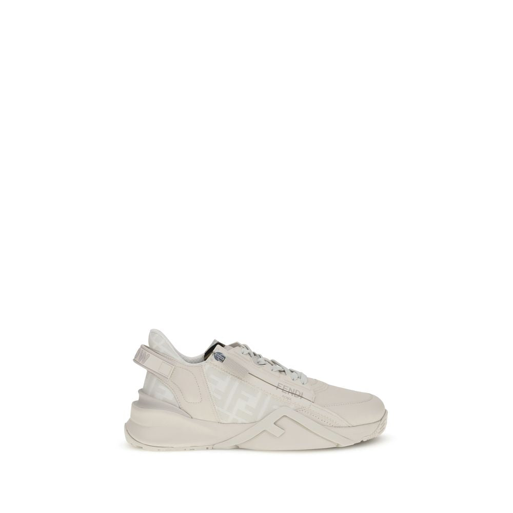 Weiße Kalbsleder Bos Taurus Athletic Sneaker