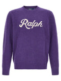Lila Wollstrickjacke