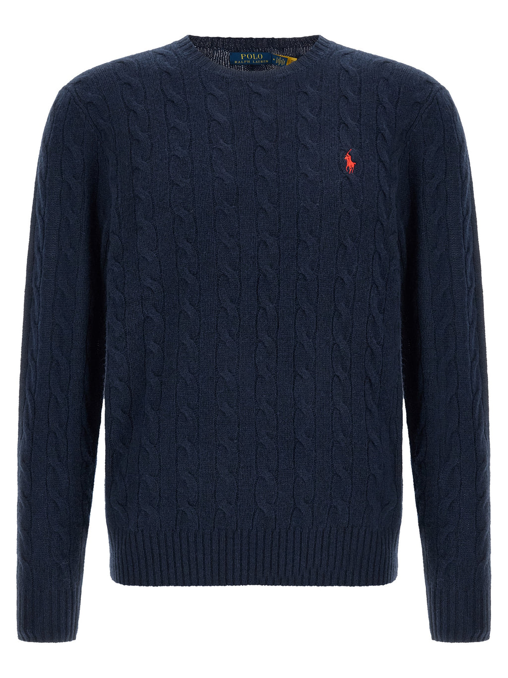 Blauer Wollcardigan