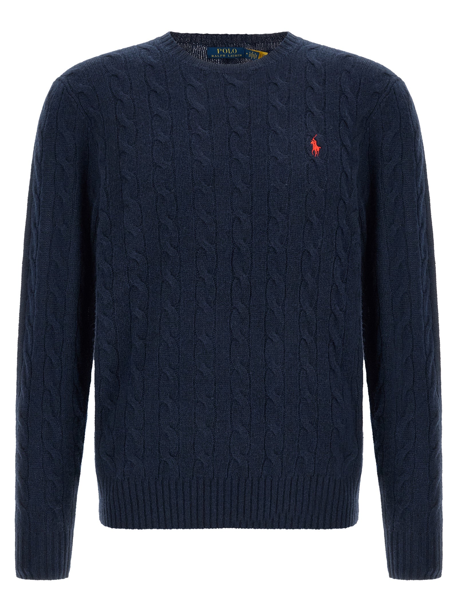Blauer Wollcardigan