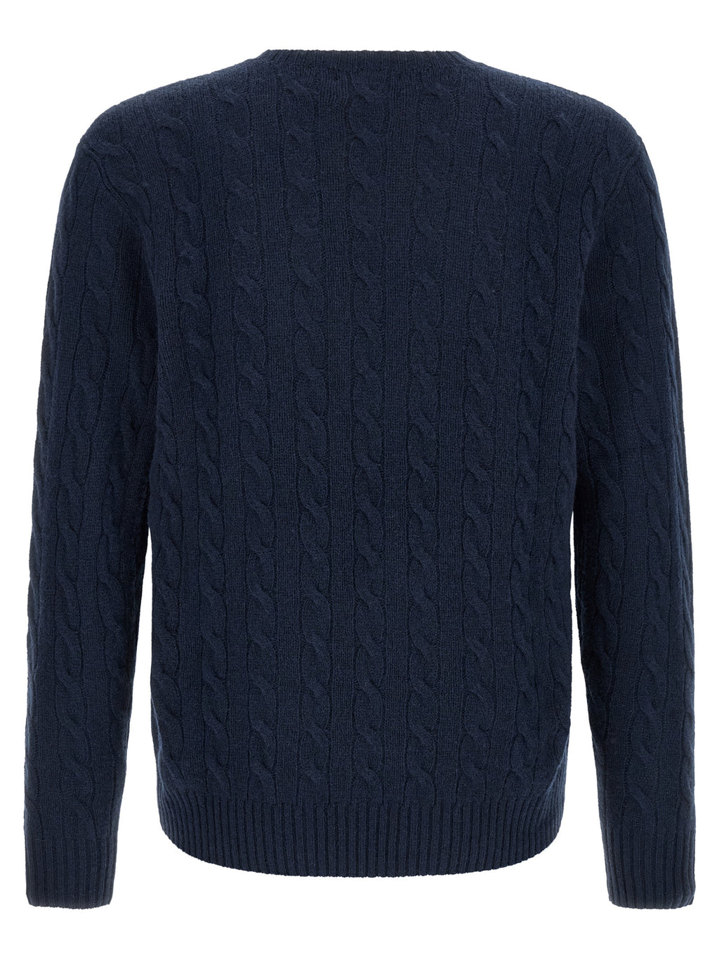 Blauer Wollcardigan