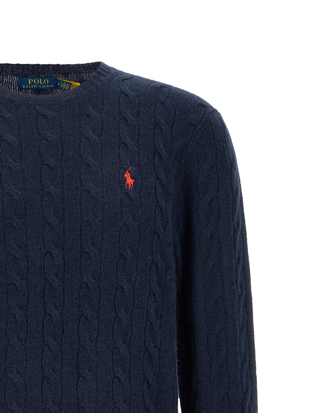 Blauer Wollcardigan