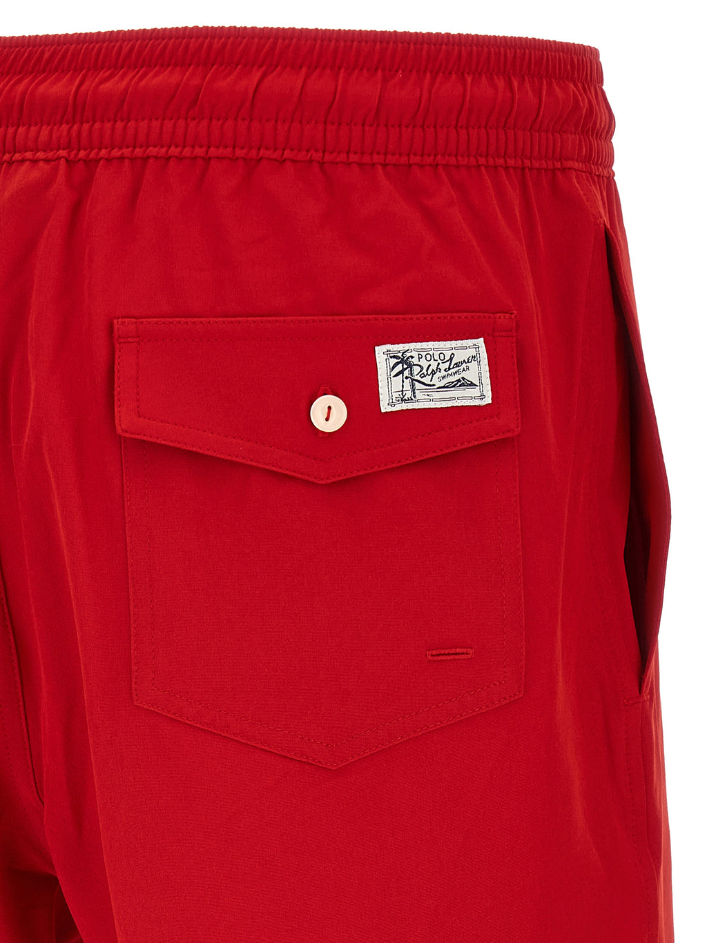 Mehrfarbige Polyester-Badeshorts