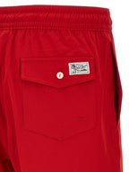Mehrfarbige Polyester-Badeshorts