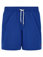Blaue Badeshorts aus Polyester