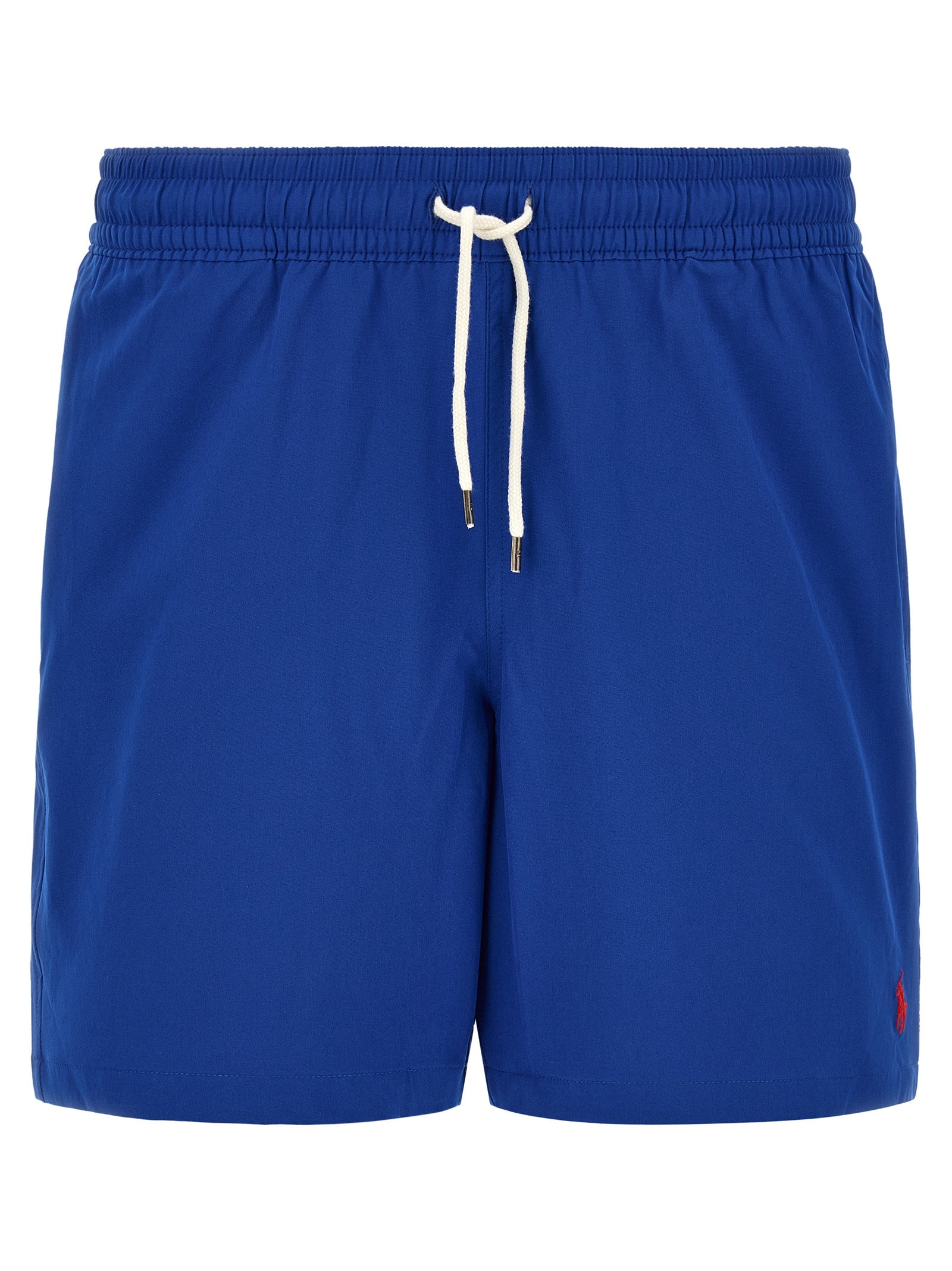 Blaue Badeshorts aus Polyester