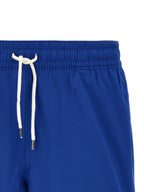 Blaue Badeshorts aus Polyester