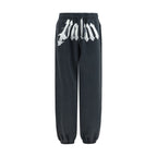 Graue Baumwoll-Jogginghose (Sporthose)