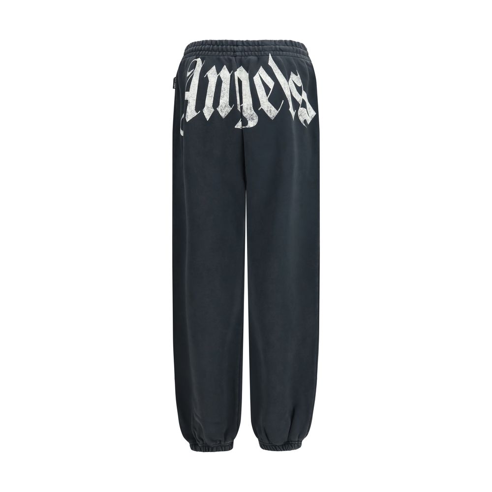 Graue Baumwoll-Jogginghose (Sporthose)