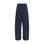 Blaue Freizeithose aus Polyamid