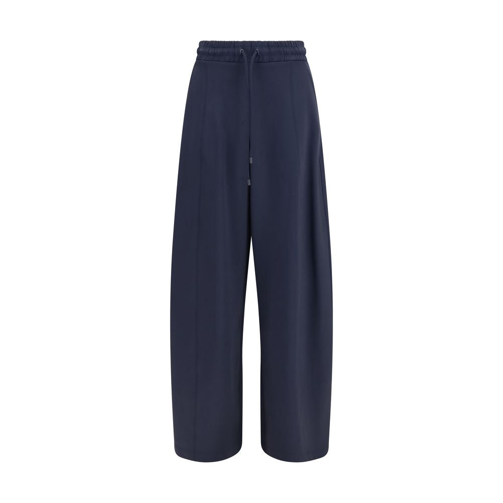 Blaue Freizeithose aus Polyamid
