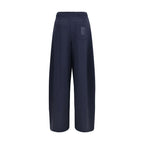 Blaue Freizeithose aus Polyamid