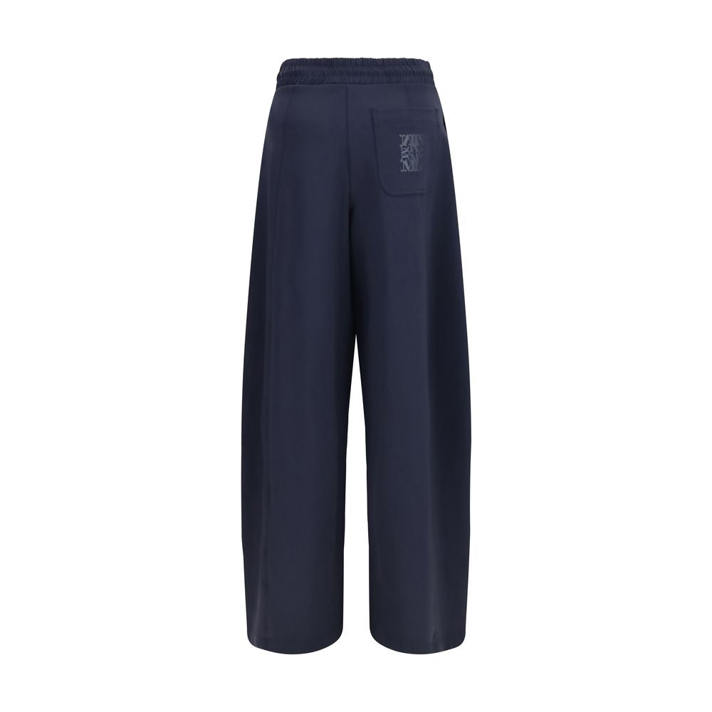 Blaue Freizeithose aus Polyamid