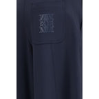 Blaue Freizeithose aus Polyamid