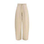 Beige Polyamid Sporthose
