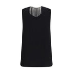 Schwarzes Hemd aus Polyester