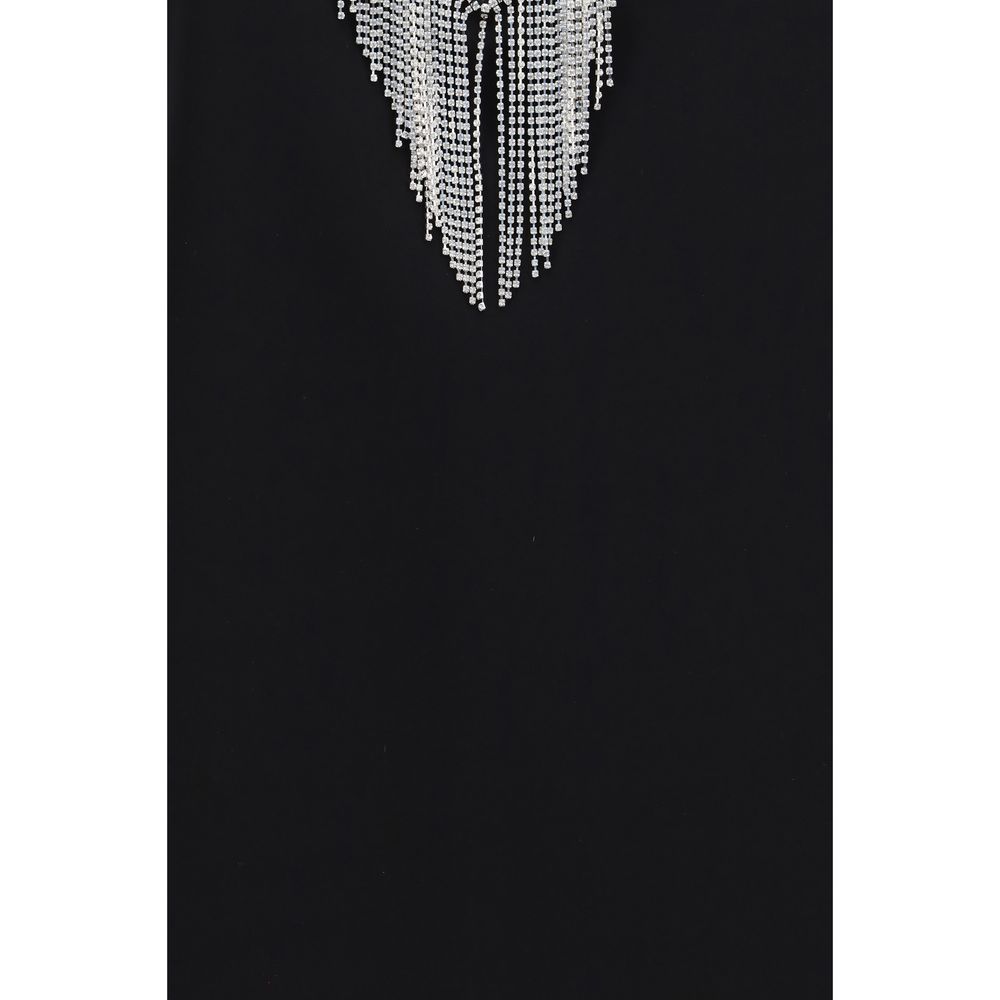 Schwarzes Hemd aus Polyester