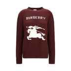 Sweatshirt aus Lammwolle in Bordeauxrot, Modell Aries