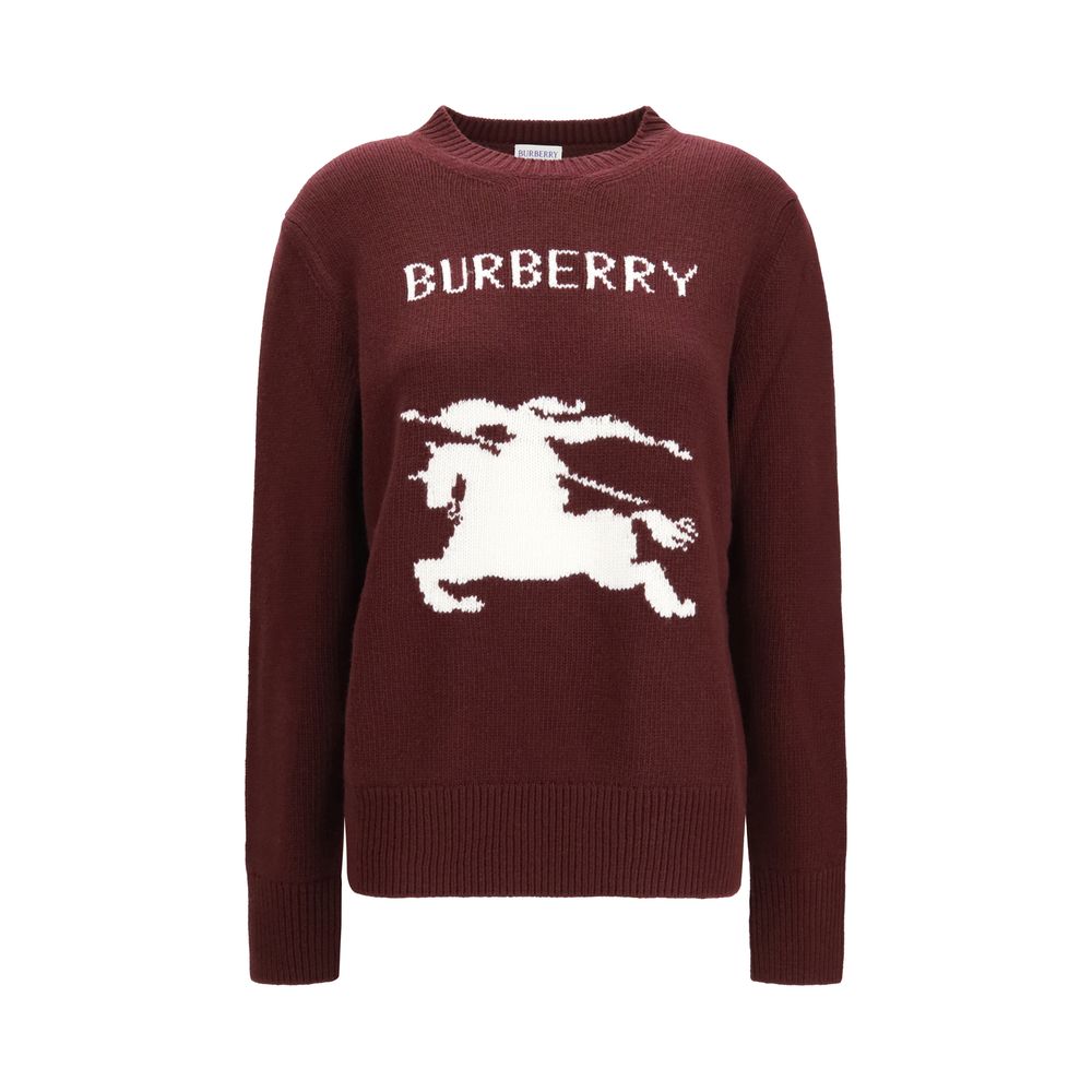 Sweatshirt aus Lammwolle in Bordeauxrot, Modell Aries