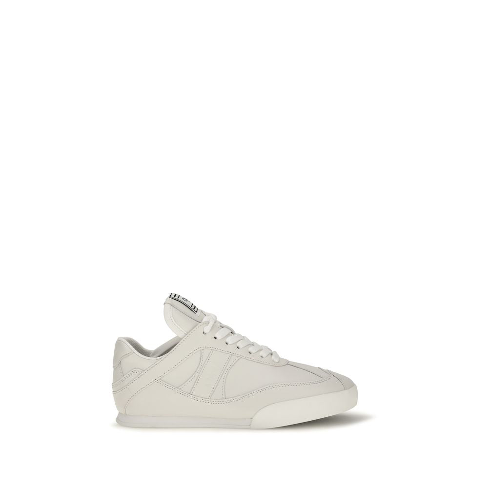 Weiße Kalbsleder Bos Taurus Athletic Sneaker