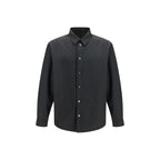 Schwarzes Hemd aus Polyester