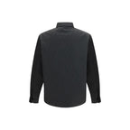 Schwarzes Hemd aus Polyester