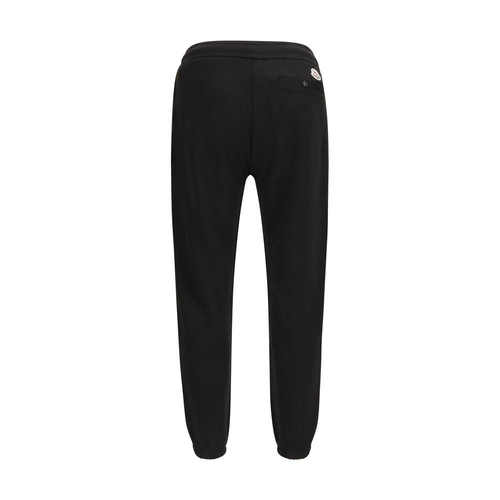 Schwarze Baumwoll-Sporthose