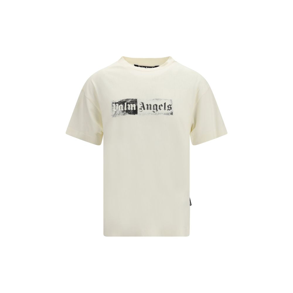 Beiges Baumwoll-T-Shirt