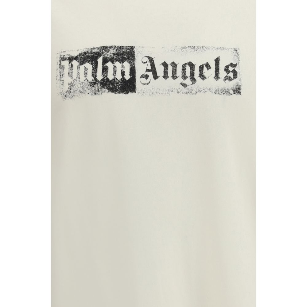 Beiges Baumwoll-T-Shirt