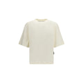 Beiges Baumwoll-T-Shirt