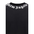 Schwarzer Baumwoll-Sweatshirt