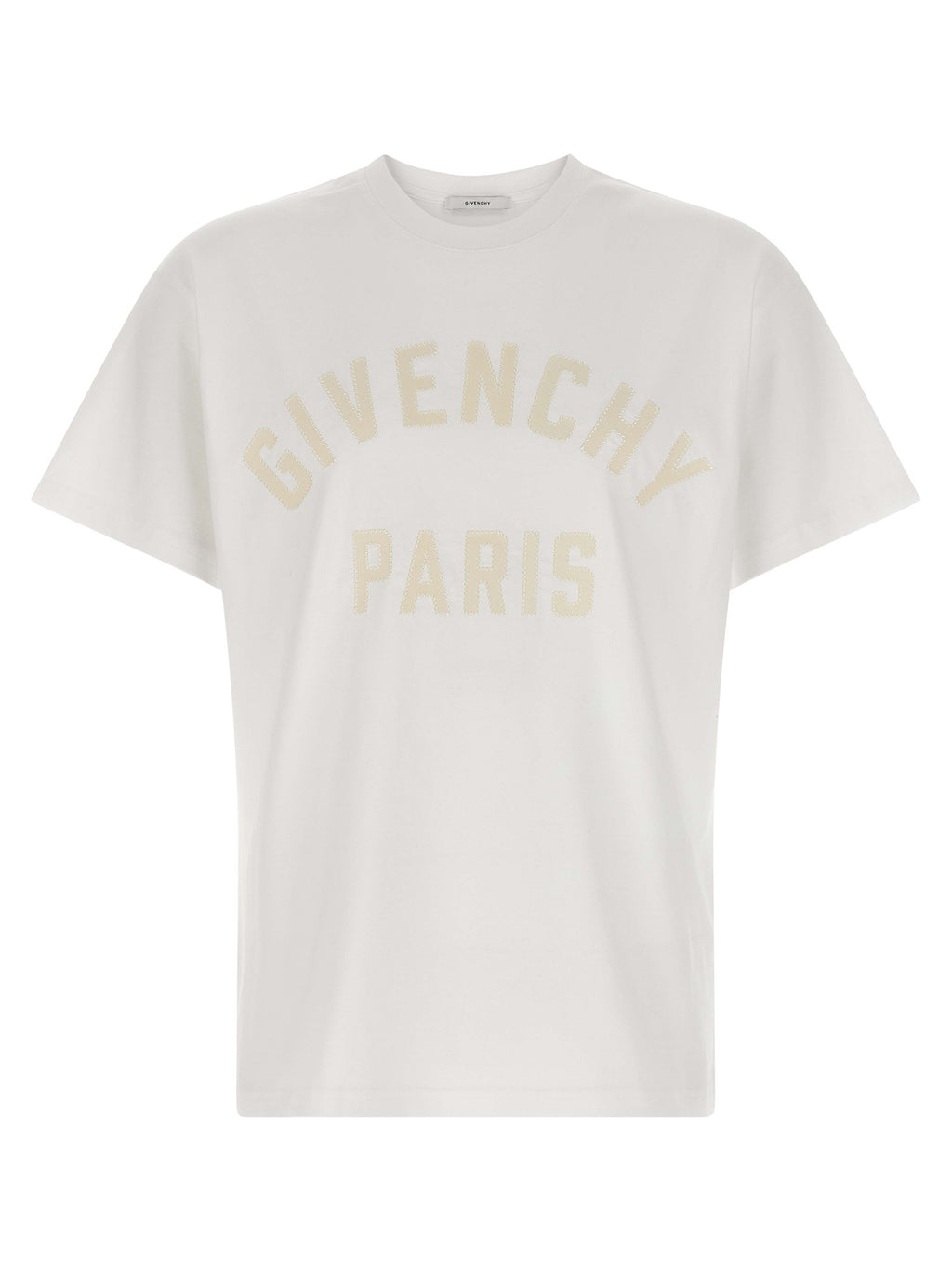 Weißes Baumwoll-T-Shirt