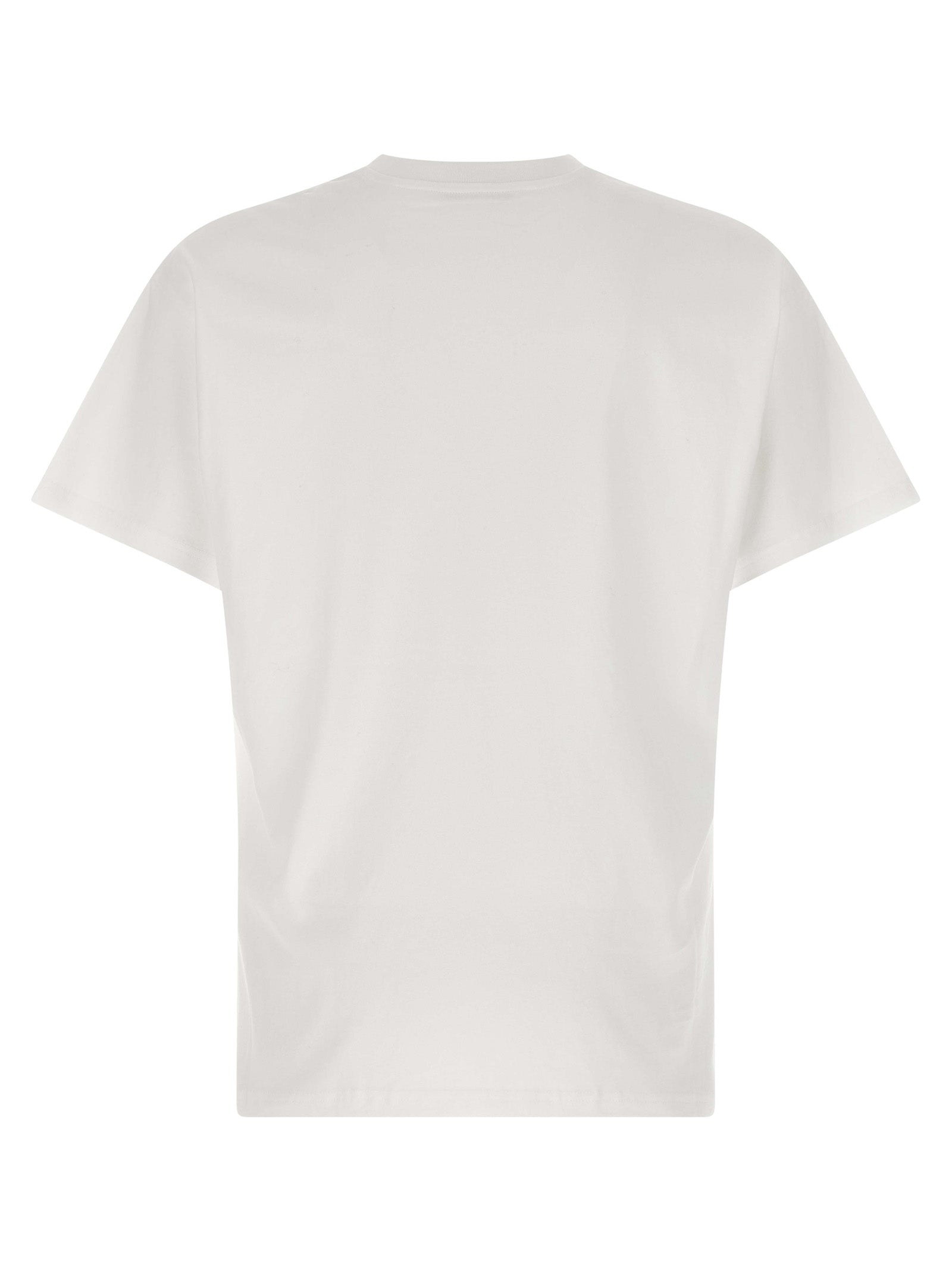 Weißes Baumwoll-T-Shirt