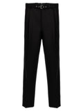 Schwarze Hose aus reiner Schurwolle
