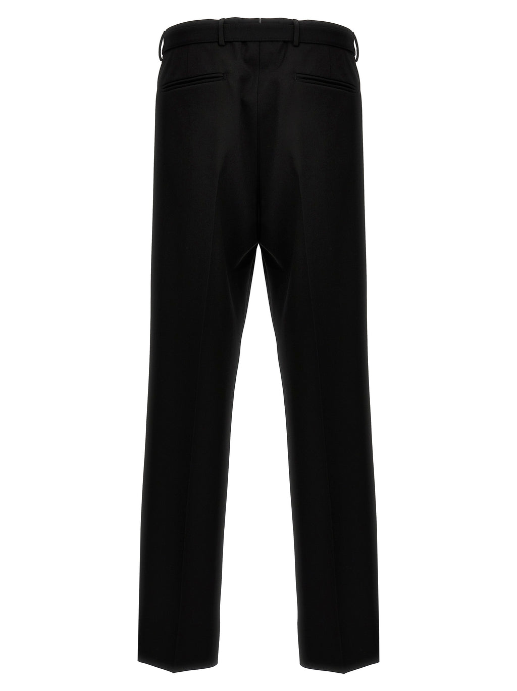 Schwarze Hose aus reiner Schurwolle