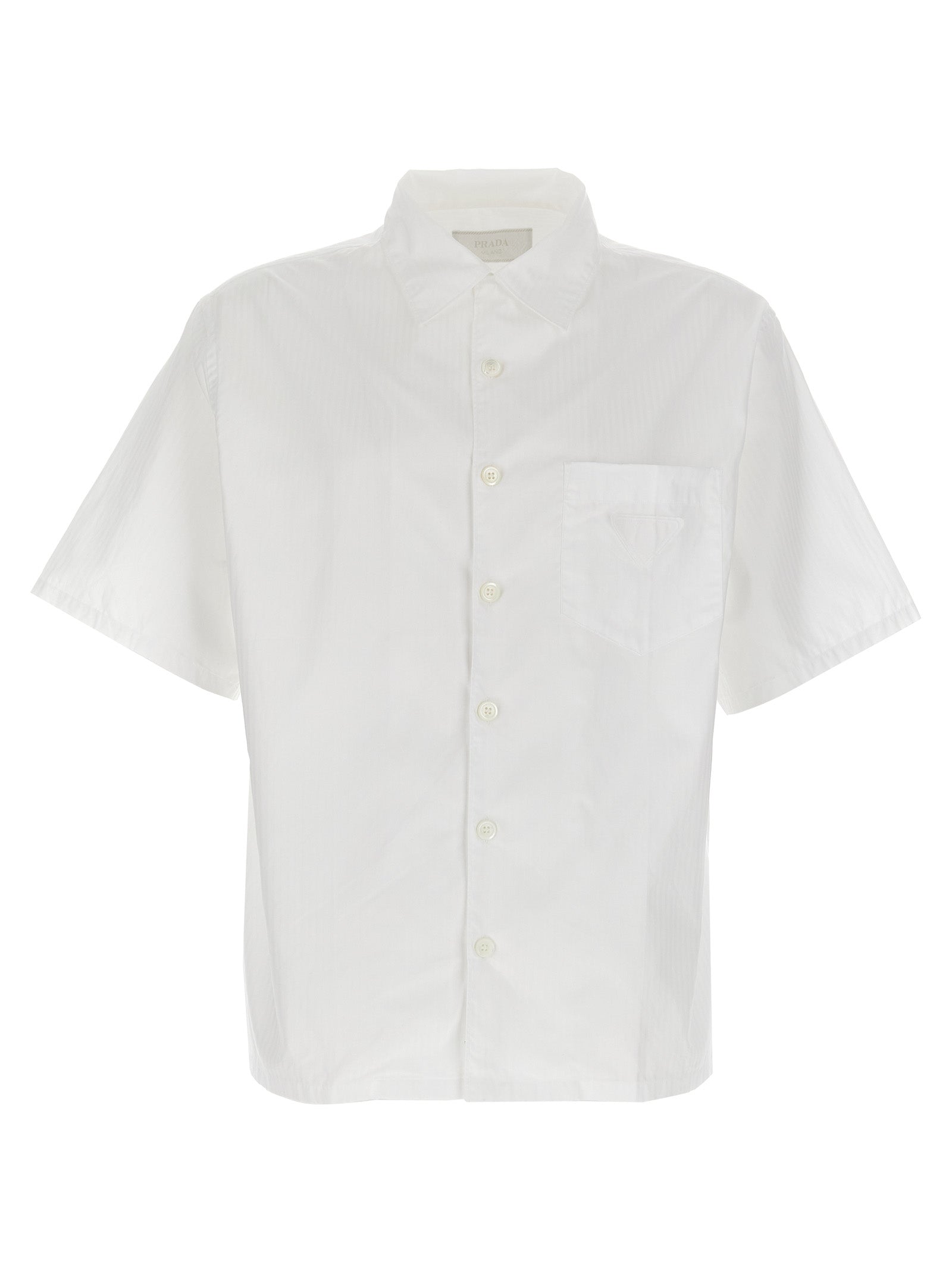 Weiße Baumwollbluse