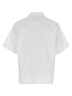 Weiße Baumwollbluse