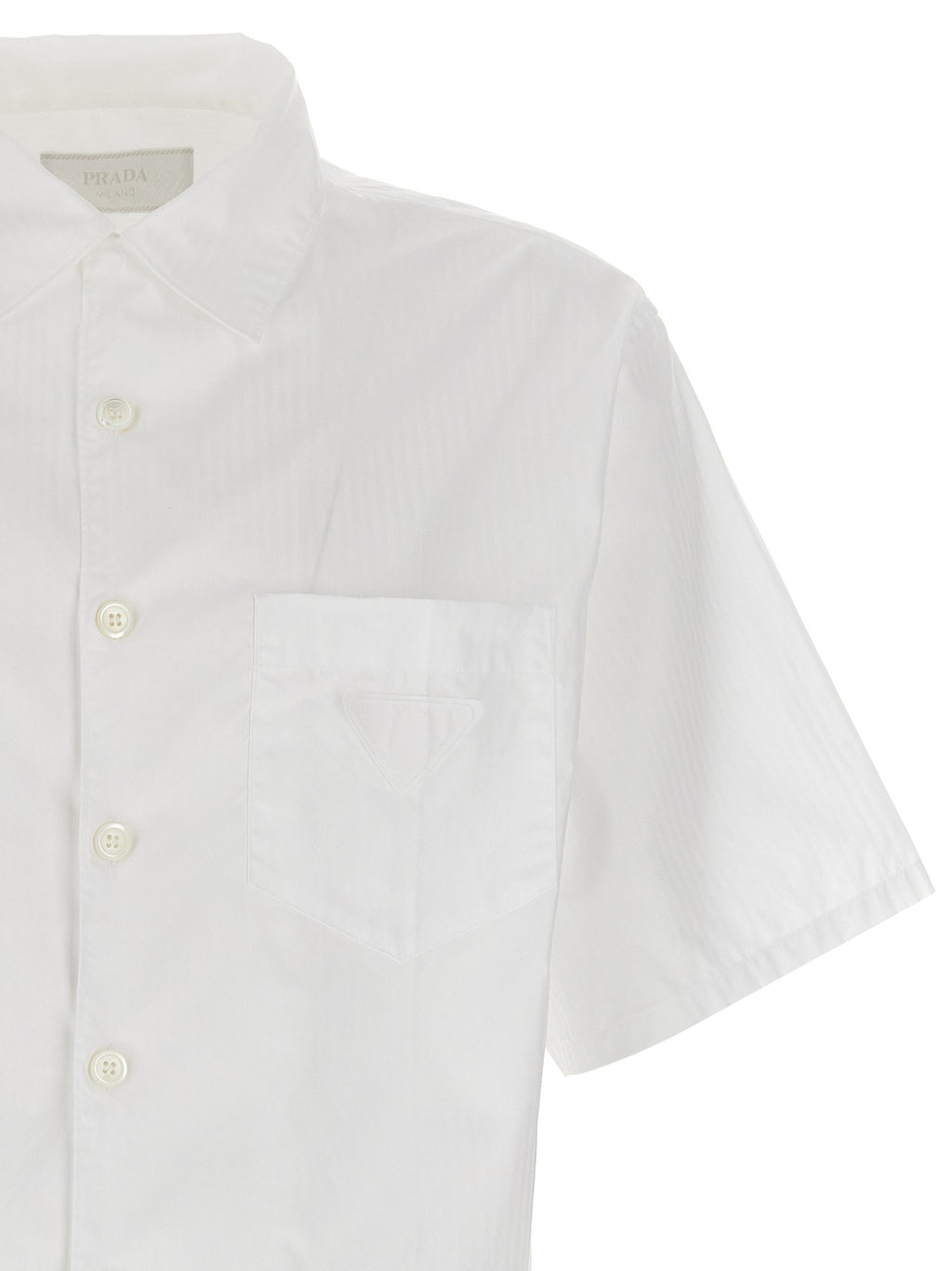 Weiße Baumwollbluse