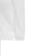 Weiße Baumwollbluse