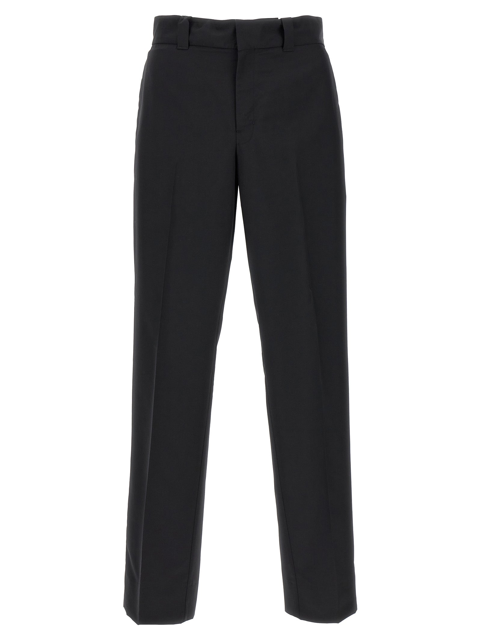 Schwarze Hose aus reiner Schurwolle