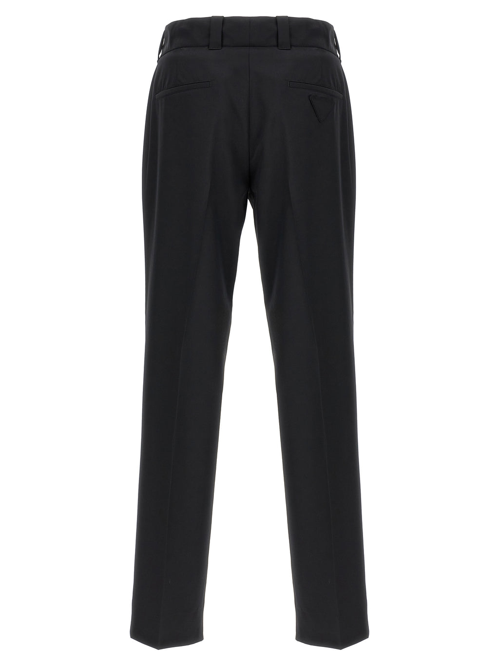 Schwarze Hose aus reiner Schurwolle