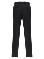 Schwarze Hose aus reiner Schurwolle