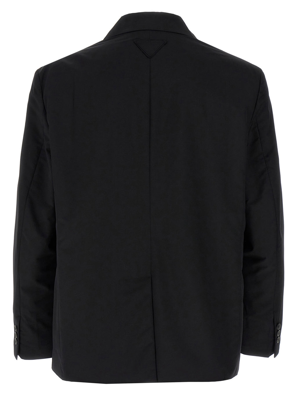 Schwarzer Blazer aus reiner Schurwolle