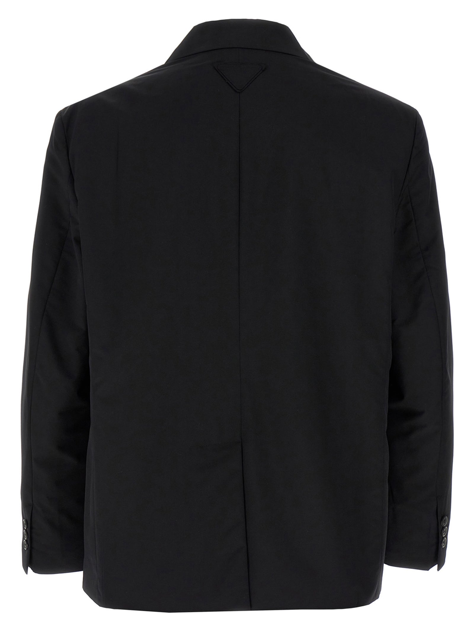 Schwarzer Blazer aus reiner Schurwolle